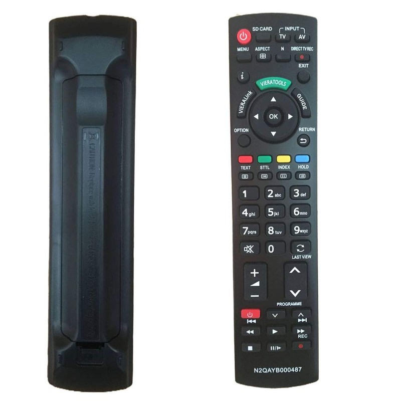 Replacement panasonic tv remote n2qayb000487 for tv remote control panasonic