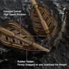 Alwonder 4pcs Carp Fishing Feeder Made by Zinc Weights 20g