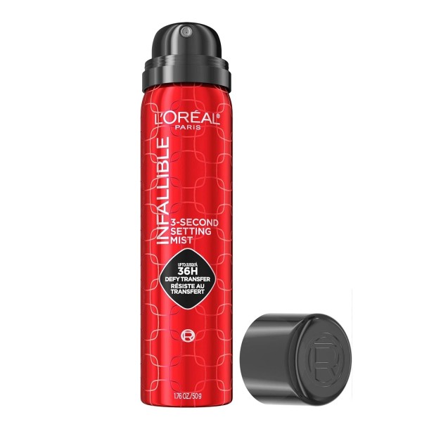 L'Oréal LOreal Paris Infallible 3-Second Setting SprayMist, Microfine Mist for