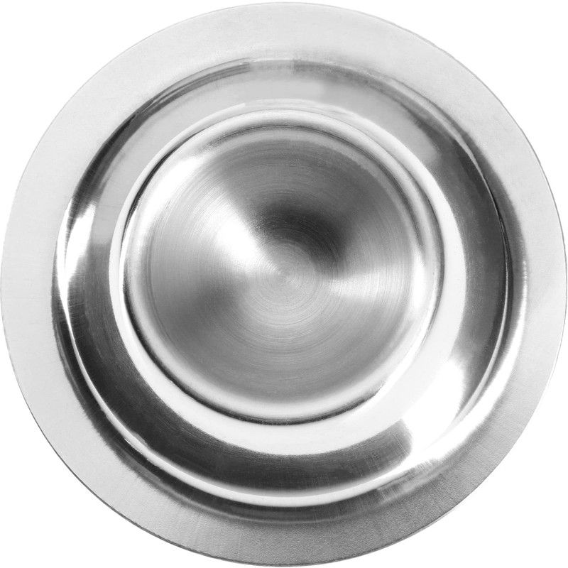 com-four® 12 x Stainless Steel Egg Cups – Elegant Heat-Insulating