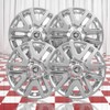 Brighter Design Set of 4 Chrome 6" V Spoke 16"