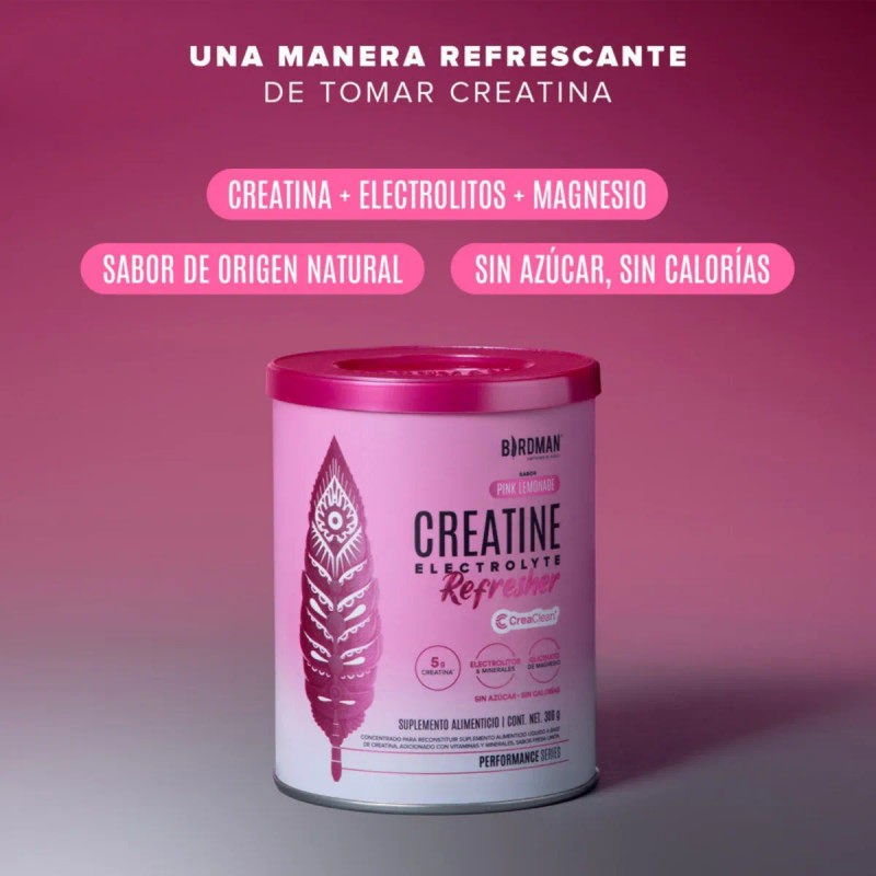 Birdman Creatina Monohidratada Con Electrolitos Y Magnesio