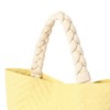 Francfranc Quilted Hanging Tissue Cover Yellow Tissue Case Wall Hanging