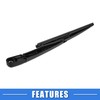 X AUTOHAUX Rear Windshield Wiper Blade Arm Assembly Windscreen Wiper