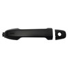 TRQ Front Left Exterior Door Handle Black Drivers Side Compatible