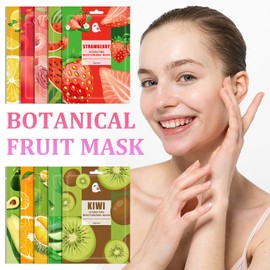 Face Sheet Mask,10PCS Moisturizing Clean Facial Paper Sheet Masks for All Skin Types,Hydrating Beauty Sheet Mask Set for Women Men