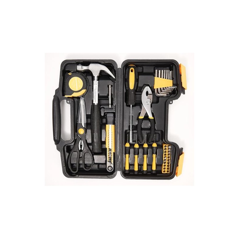 Power Source Tool 39-Piece Set with Storage Tool Box for