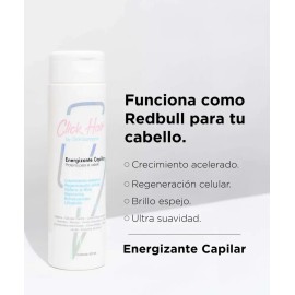 Tratamiento Capilar Click Hair para Crecimiento Saludable con Aminoácidos