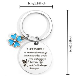 Sister Gifts,Sister Gifts from Sister,Sister Birthday Gifts,Sister Christmas Gifts,Gifts for Sister,Big Sister Gifts,Gifts for Sisters Adults,Soul Sister Gifts,Thinking of You Gifts,Sister Keyring