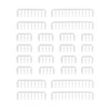 FormulaMod Cable Comb Kit for Power Cable,Sleeve Management Tools Wire