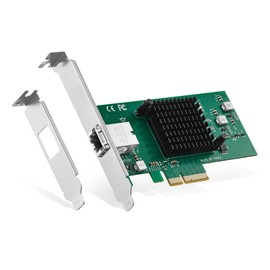 10G PCIe Network Adapter, AQUANTIA AQC107 chip Binardat LAN Ethernet Controller, 10G/5G/2.5G/1G/100Mbps RJ45 NIC Card,Support PXE for Windows/Linux