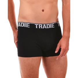TRADIE Mens Cotton/Elastane Fitted Trunk 3-Pack (AU, Alpha, XX-Large, Regular, Regular, Centuries)