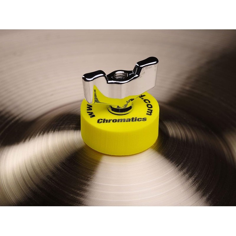 Cympad Chromatics cymbal felt set, 40 mm, 5 pieces, yellow