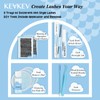 KevKev DIY Lash Extension Kit Lash Clusters Kit 2 Count