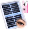 Fluffy Lash Clusters Kit Eyelash Clusters Kit Wispy D Curl