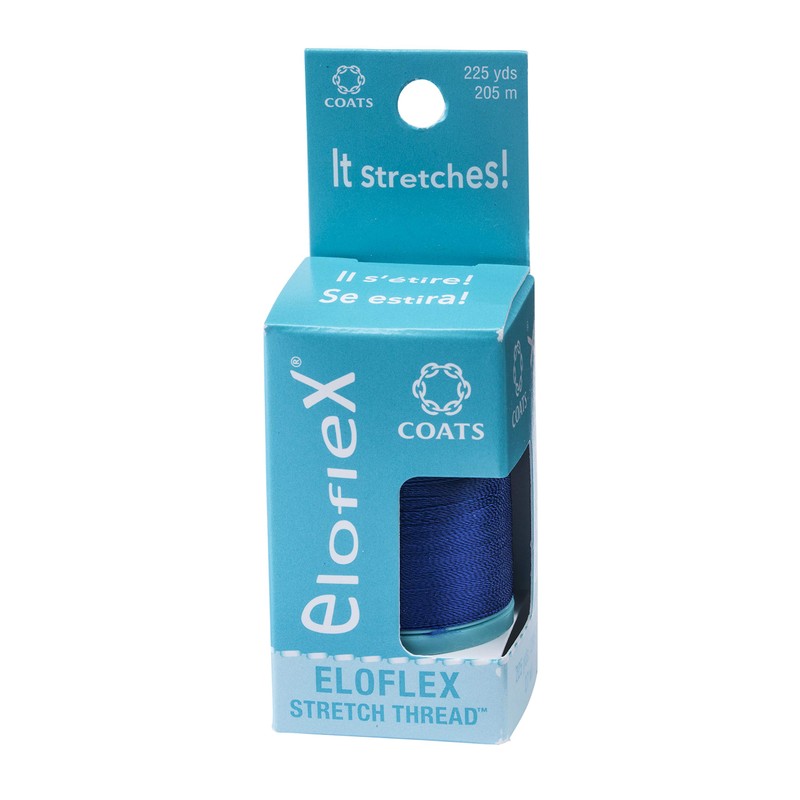 Coats & Clark Eloflex Stretchable Thread - Yale Blue