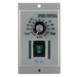 24-90V Regulador de controlador de control de velocidad de motor DC ajustable AC 220V