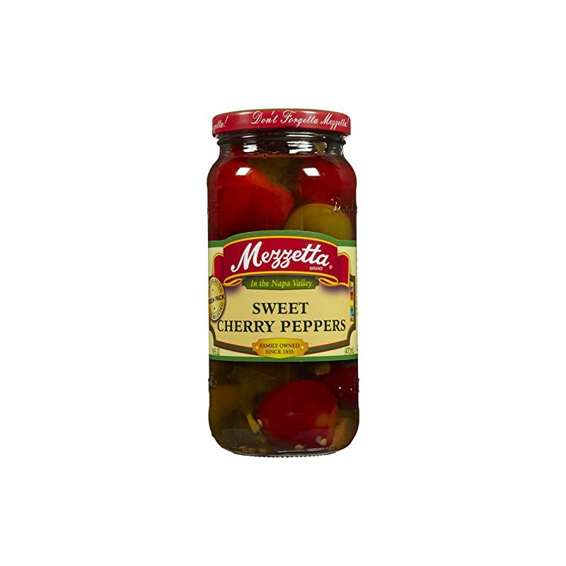 Mezzetta Sweet Cherry Peppers, 16 oz