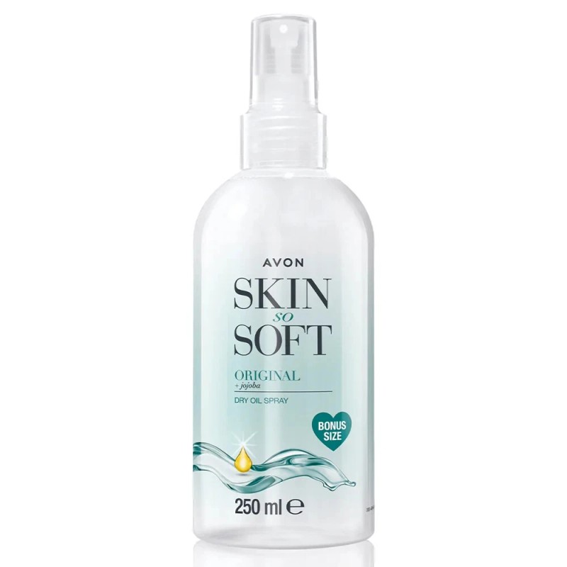 Avon Skin So Soft Original Dry Oil Spray Bonus Size