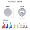 Nice2Have 25 Sets of Bottle Opener Buttons 2.25 inch (58mm)
