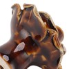 6Pcs Cabinet Knob Rose Flower Shape Delicate Ceramic Knob for