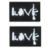 Love Funny Patch Hook and Loop Tactical Morale - Parche