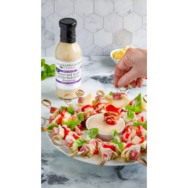 Terrapin Ridge Farms Sweet Red Onion White Balsamic Dressing – Creamy Gourmet 12 Fl Oz Bottle