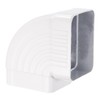 MECCANIXITY Gutter Downspout Elbows 90° Downspout Diverter 3x4 Inch A