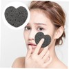 FOMIYES 30 Pack Heart Shaped Facial Sponges Compressed Makeup Cleansing