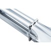 HINMAY Stainless Steel Spring Locking Food Tong Set Utility Metal