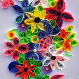 Loty Store Quilling Paper Strips 7mm 10 Colors 100 Strips Set DIY Origami Paper Quilling Art Length 39cm