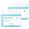 Uike Biom Remedy Pore Reset Cooling Pad 180ml, 80 sheets, 2 pcs / 유이크 바이옴 레미디 포어 리셋 쿨링 패드 180ml, 80매입, 2개