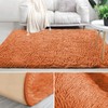 MOONLIGHT20015 Rugs Living Room Bedroom – Fluffy Shaggy Rust Area