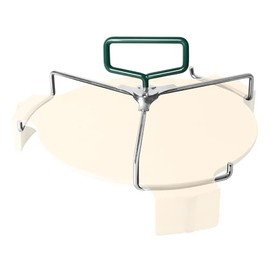 All-Round BBQ Plate Setter Lifter for Original Large Heat Deflector,Compatible with Large Big Green Egg Ceramic Coneggtor,BGE Accessories Replacement 