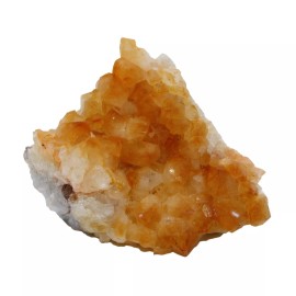 Natural Crystal Citrine Cluster, 6 oz