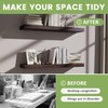 TINIFO Shelf Bracket Shelf Brackets 2 Pieces - Heavy Duty