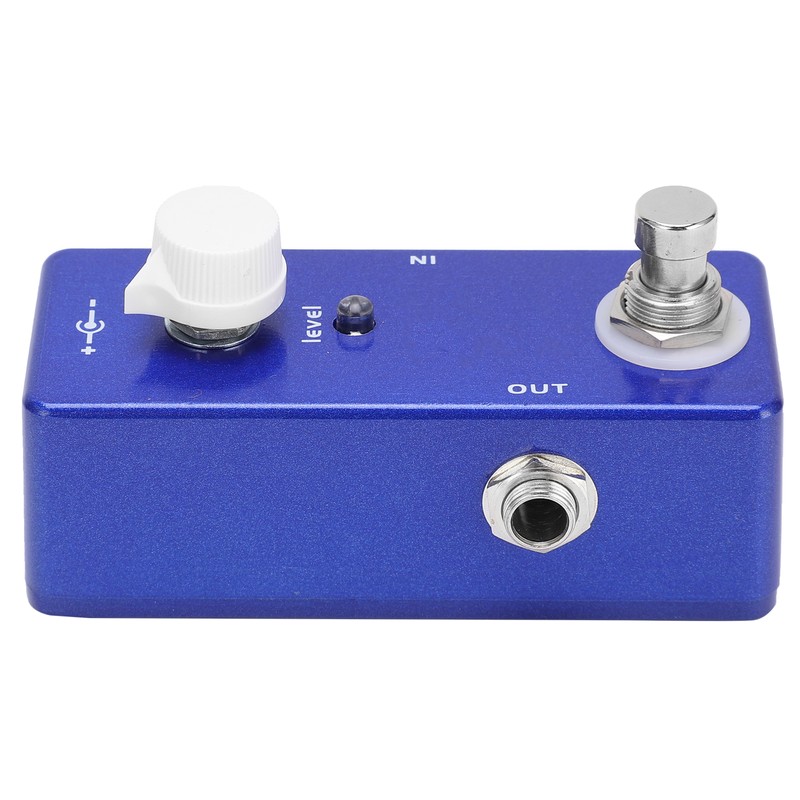 Guitar Effect Knob Control Adjustable Booster Pedal with DIP Switch