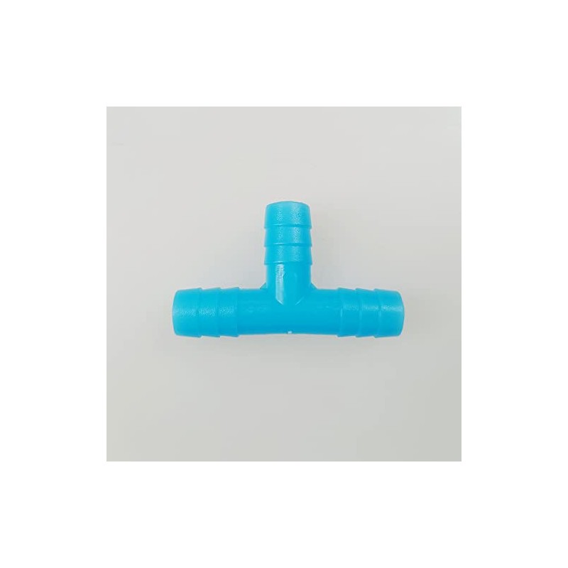 5/16''(8mm) Barb Fitting Plastic Tee T-Connector (20-PACK) for Water/Air