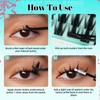 Eyelash Extensions, 160 Pieces, Fairy Cluster Lashes with Manga Lash