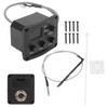 Ukulele Pickup EQ Color Tuner with LED Display Electric Box