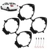 4PCS Car Speaker Adapter Rear/Front Door with Wire Harness Replacement