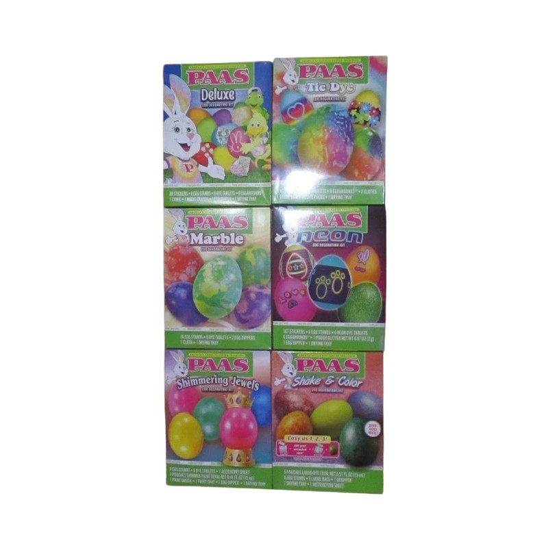 Paas Easter Egg Decorating Kit Food Safe Coloring Eggs Dye