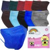 JANDS. 10 Cubrebocas infantiles Kn95, certificado, baby, mascarilla con filtro