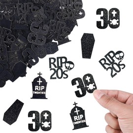 ALEGRE Confetti 30th Birthday Decoration Glitter Rip 20s Decoration