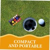 KOMBIUDA Golf Ball Nail Stand Golf Tee Dispenser Golf Accessory