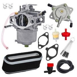 Cylinman 15003-2796 Carburetor Fit for Kawasaki FB460V 4 Stroke Engine 15003-2777 15003-2467 With 11013-2021 Air Filter Fuel Pump