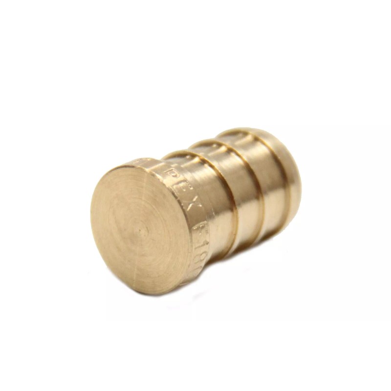 EFIELD 100 PCS 1/2" PEX PLUG (END CAP) BARB CRIMP