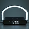 Wireless Charging Alarm Clock Two Levels Adjustment Night Light Multifunction