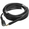 Eacam 6m/10m High Pressure Water Cleaning Hose, Black, Alloy Steel,