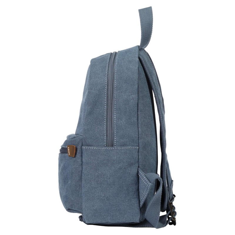 Troop London TRP0552 Classic Canvas Small Backpack (Blue)